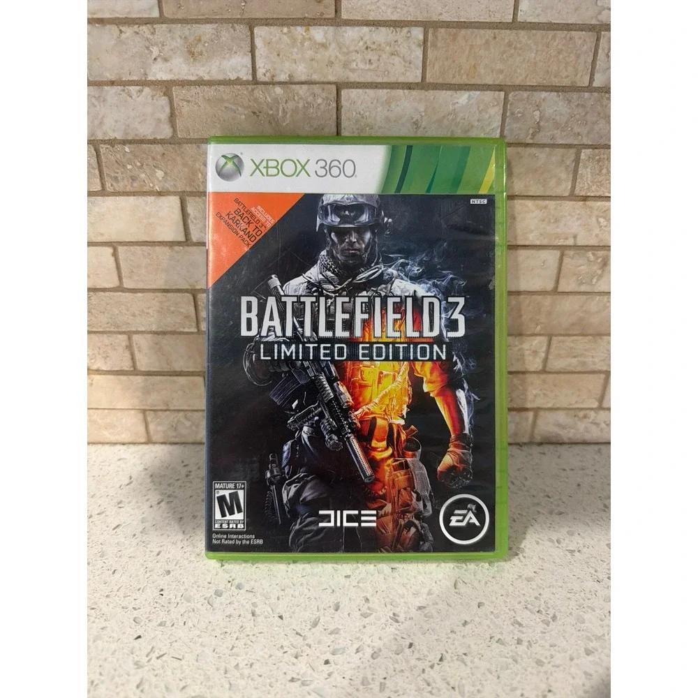 Battlefield 3 Xbox‎ 360 Game